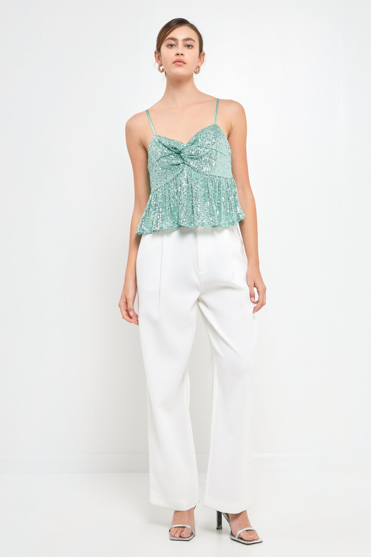 ENDLESS ROSE - Sequins Tank Top - TOPS available at Objectrare