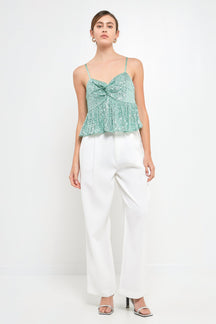 ENDLESS ROSE - Sequins Tank Top - TOPS available at Objectrare