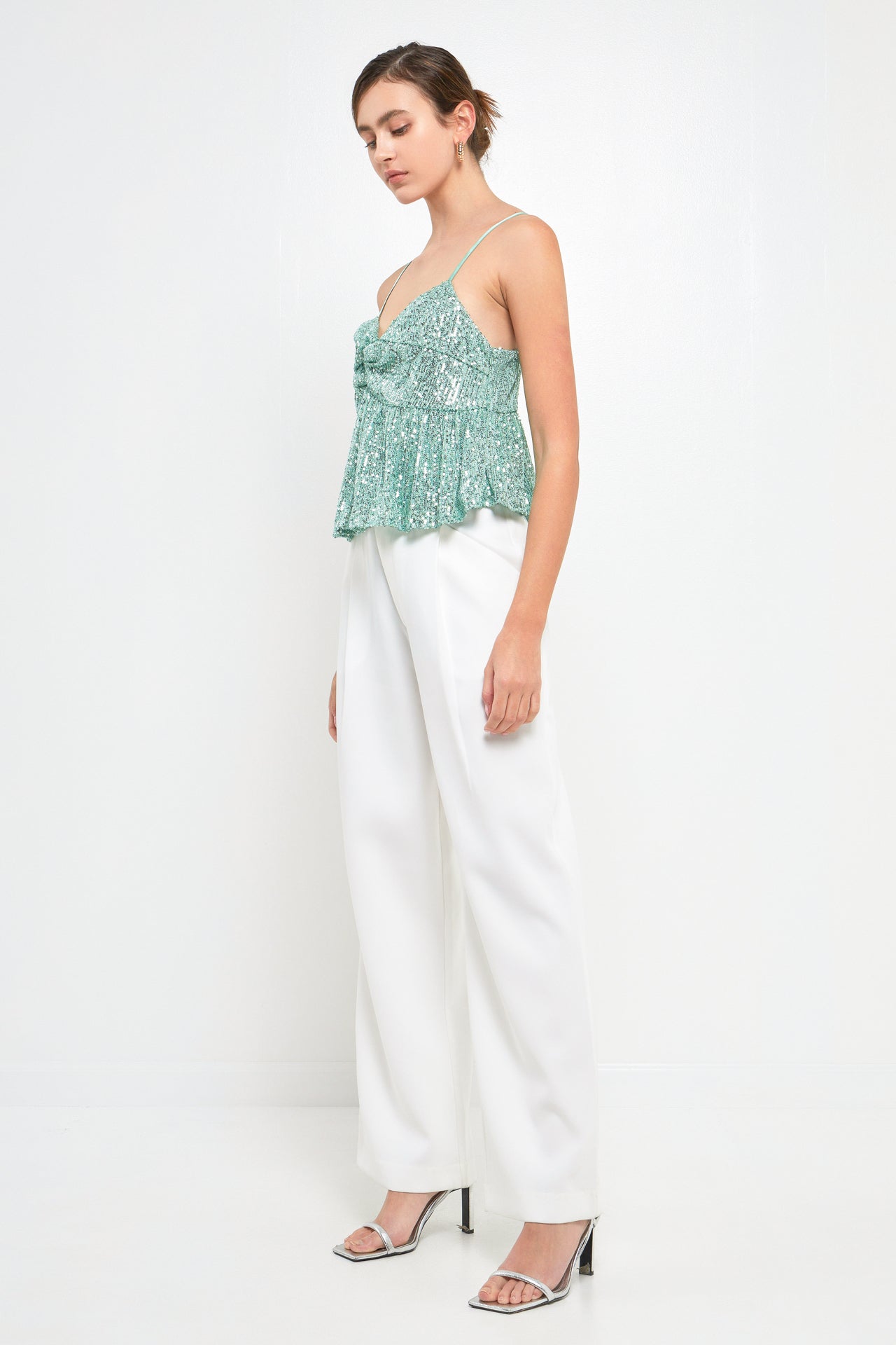 ENDLESS ROSE - Sequins Tank Top - TOPS available at Objectrare