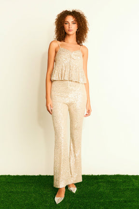 ENDLESS ROSE - Sequins Tank Top - TOPS available at Objectrare