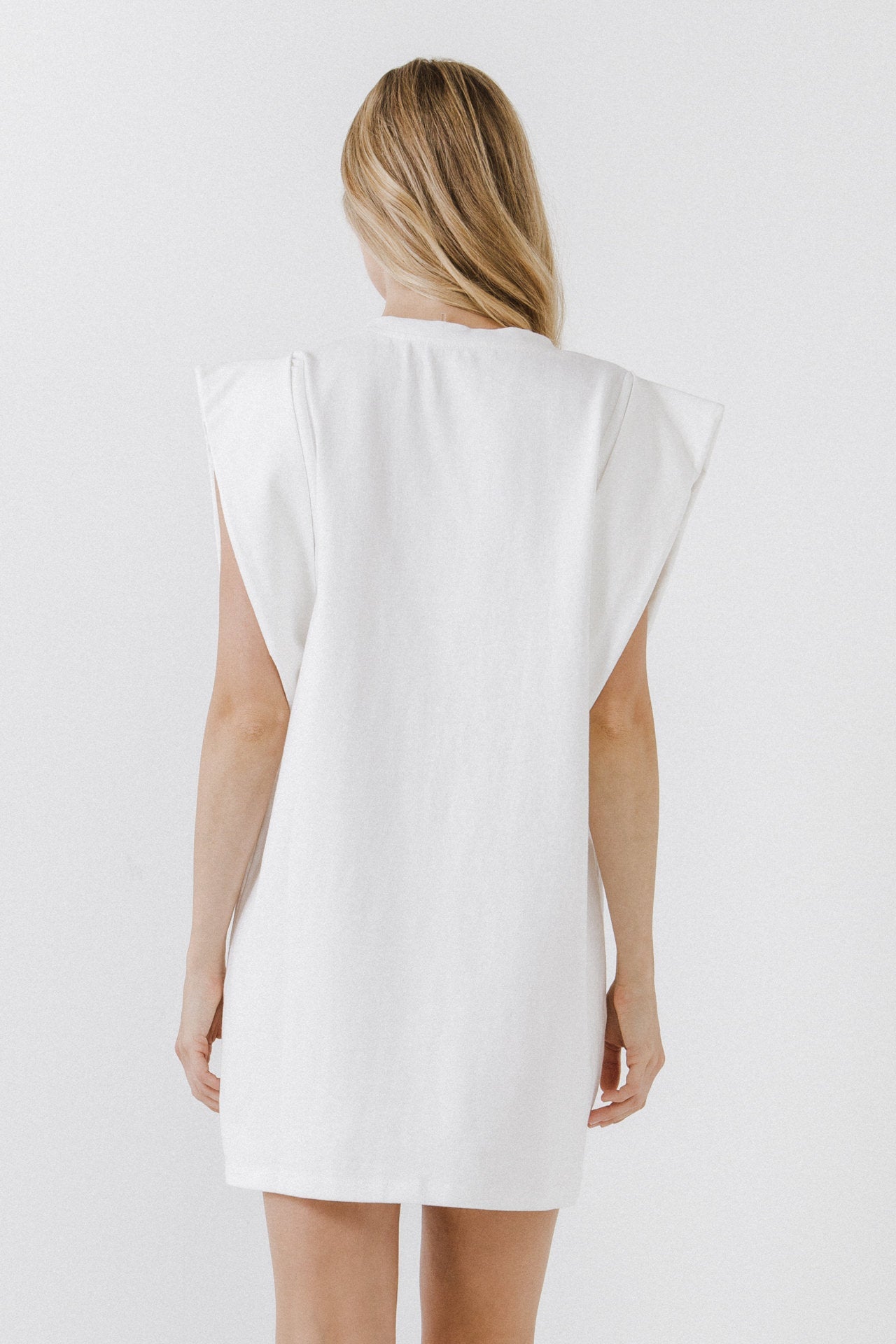 ENDLESS ROSE - Folded Detail Mini Dress - DRESSES available at Objectrare