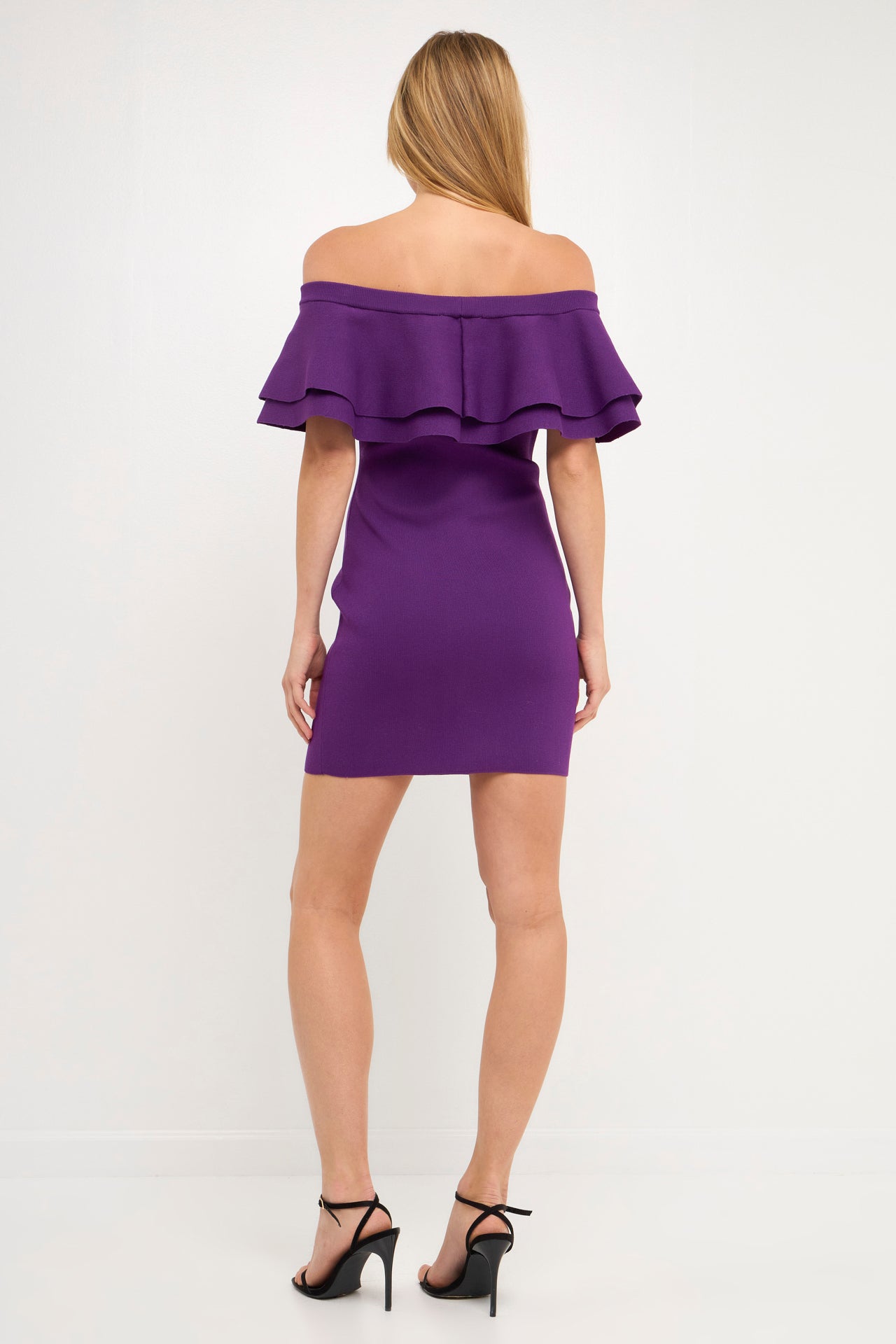 ENDLESS ROSE - Off The Shoulder Mini Dress - DRESSES available at Objectrare