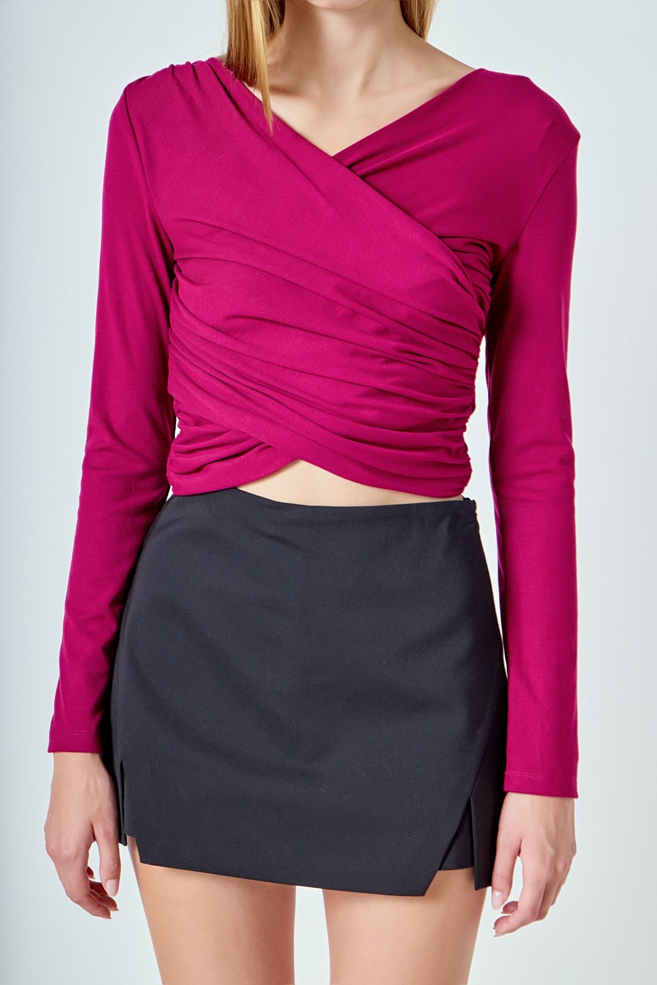 ENDLESS ROSE - Crossover Top - TOPS available at Objectrare