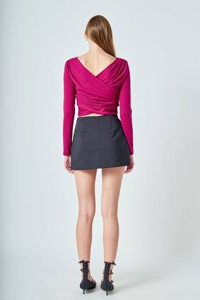 ENDLESS ROSE - Crossover Top - TOPS available at Objectrare