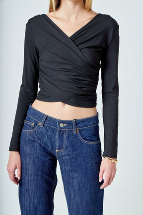 ENDLESS ROSE - Crossover Top - TOPS available at Objectrare