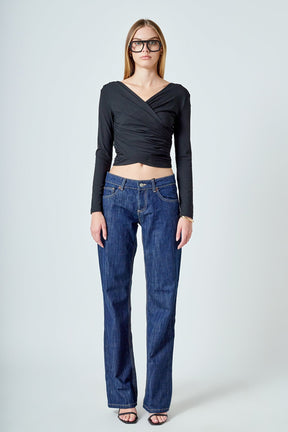 ENDLESS ROSE - Crossover Top - TOPS available at Objectrare