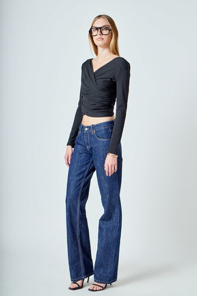 ENDLESS ROSE - Crossover Top - TOPS available at Objectrare