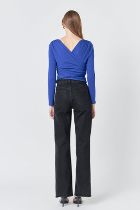 ENDLESS ROSE - Crossover Top - TOPS available at Objectrare