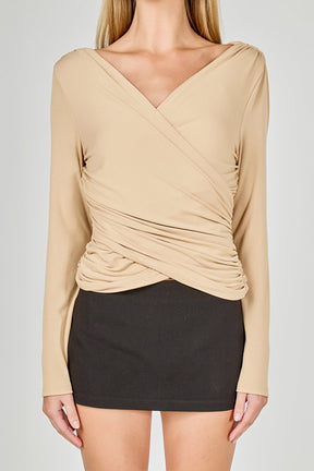 ENDLESS ROSE - Crossover Top - TOPS available at Objectrare