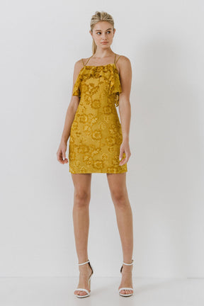 ENDLESS ROSE - Jacquard Bodycon Dress - DRESSES available at Objectrare