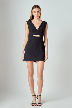 ENDLESS ROSE - Cutout Mini Dress - DRESSES available at Objectrare