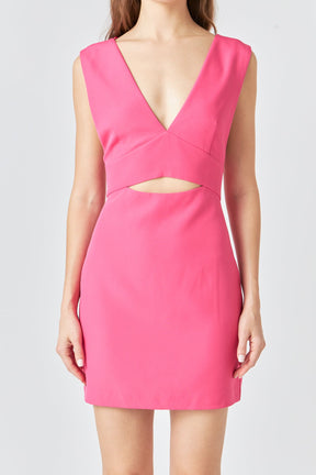 ENDLESS ROSE - Endless Rose - Cutout Mini Dress - DRESSES available at Objectrare