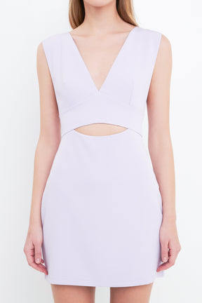 ENDLESS ROSE - Cutout Mini Dress - DRESSES available at Objectrare