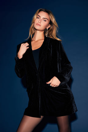 Velvet Blazer