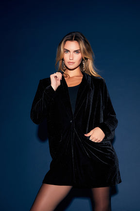 Velvet Blazer