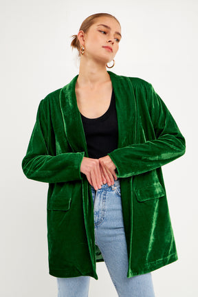Velvet Blazer
