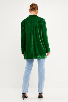 Velvet Blazer