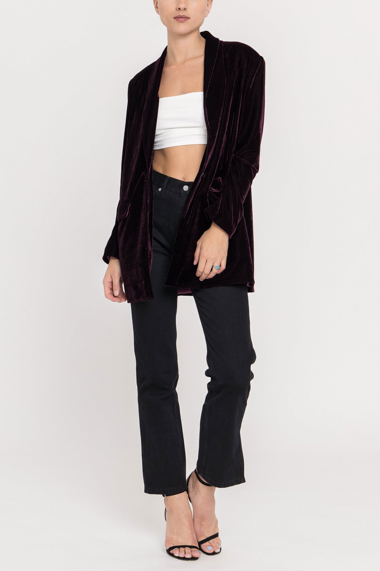 Velvet Blazer
