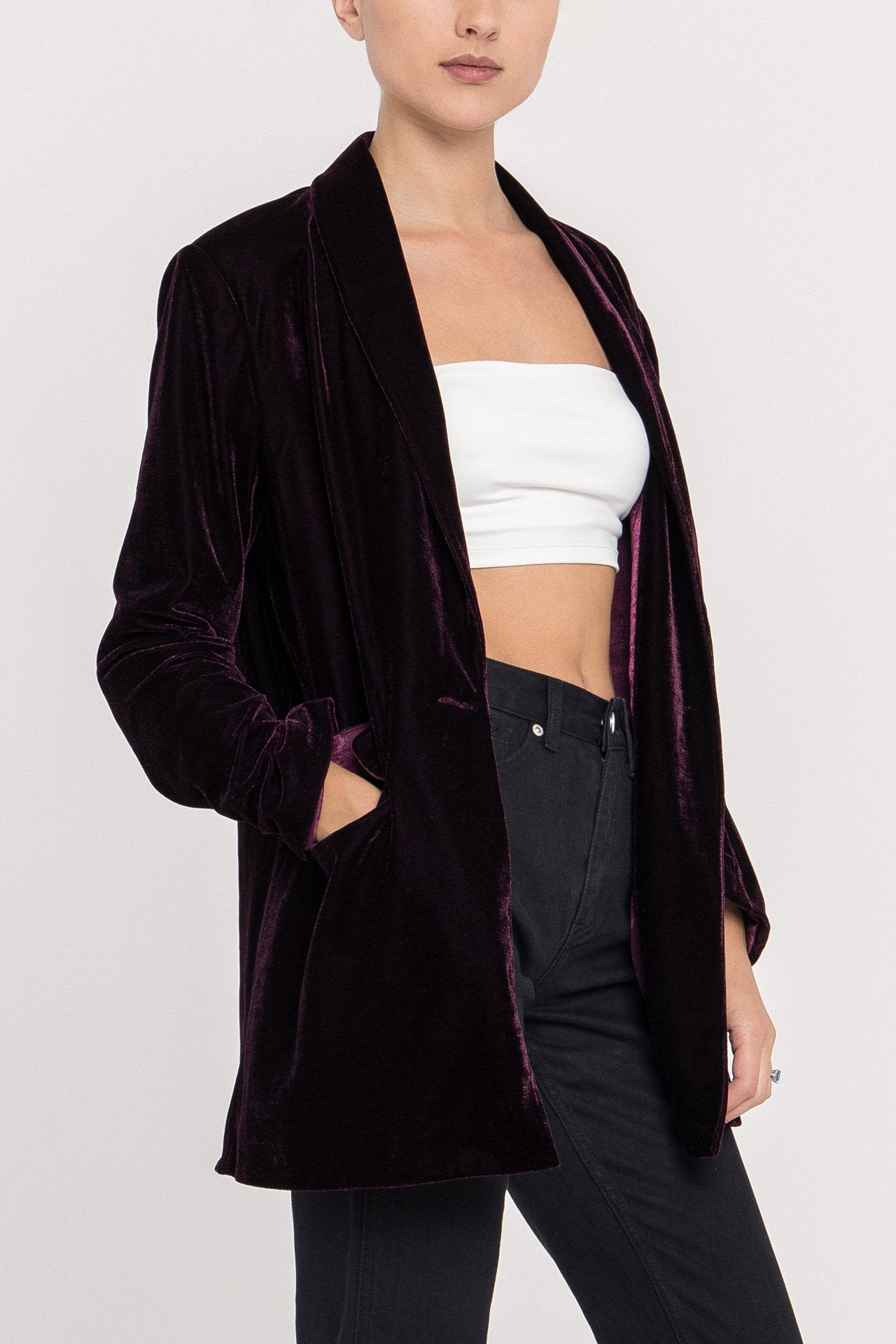 Velvet Blazer