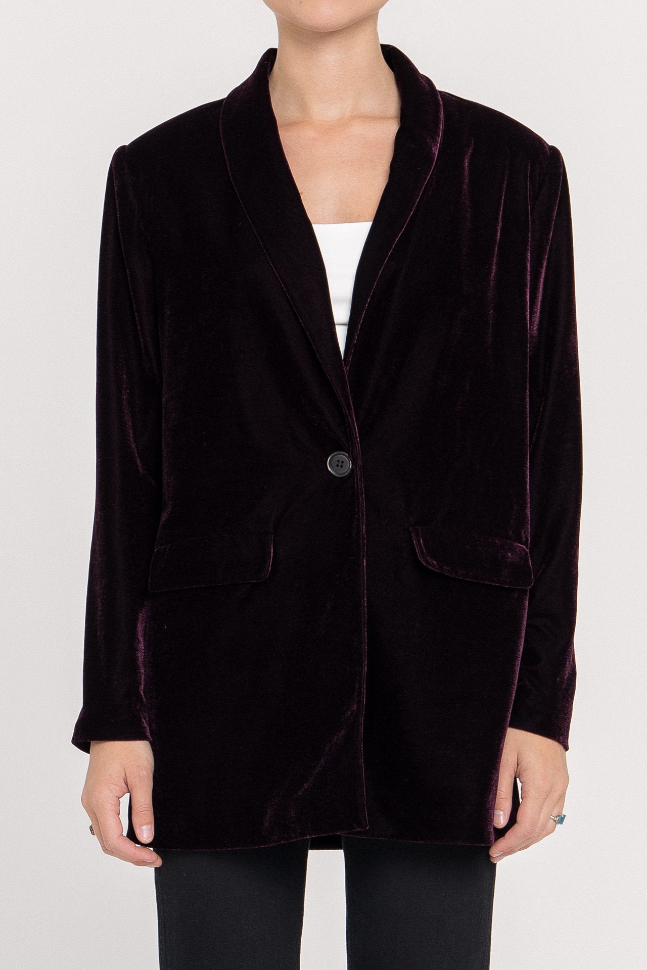 Velvet Blazer