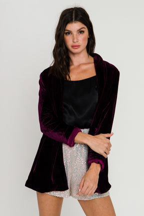 Velvet Blazer