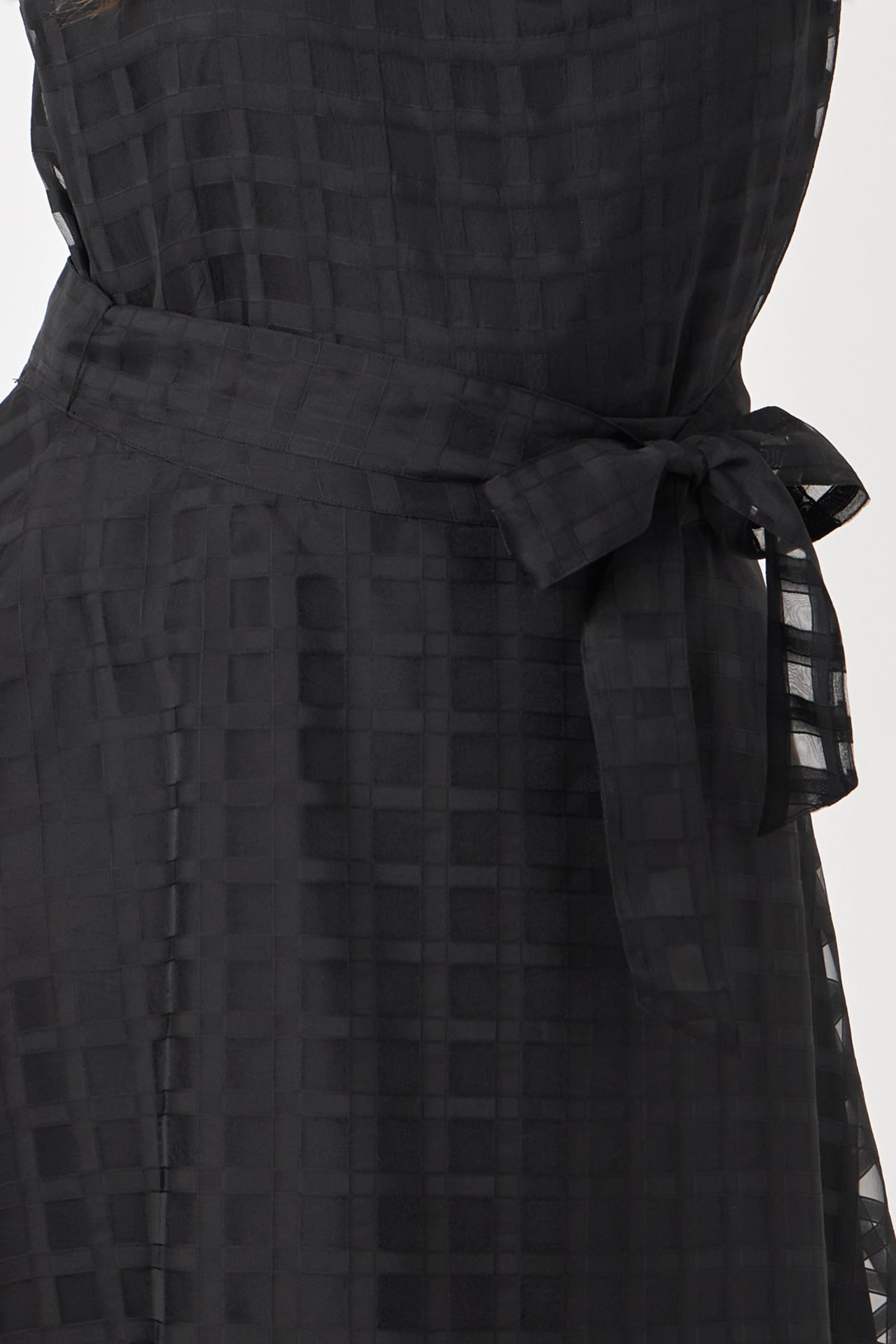 ENGLISH FACTORY - Plus Size Plaid Organza Fit & Flare Midi Skirt - SKIRTS available at Objectrare