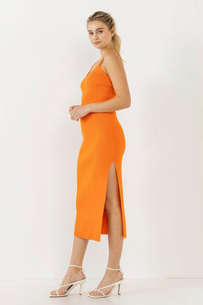 ENDLESS ROSE - Double Shoulder Strap Cropped Knit Cami Top - CAMI TOPS & TANK available at Objectrare