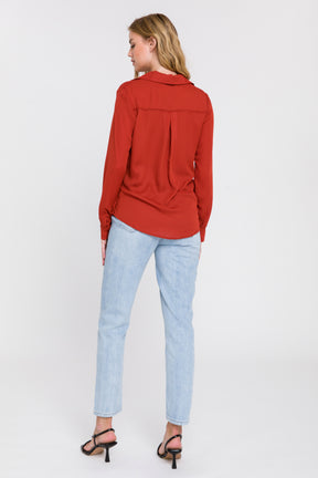 ENDLESS ROSE - Wrap Blouse - TOPS available at Objectrare