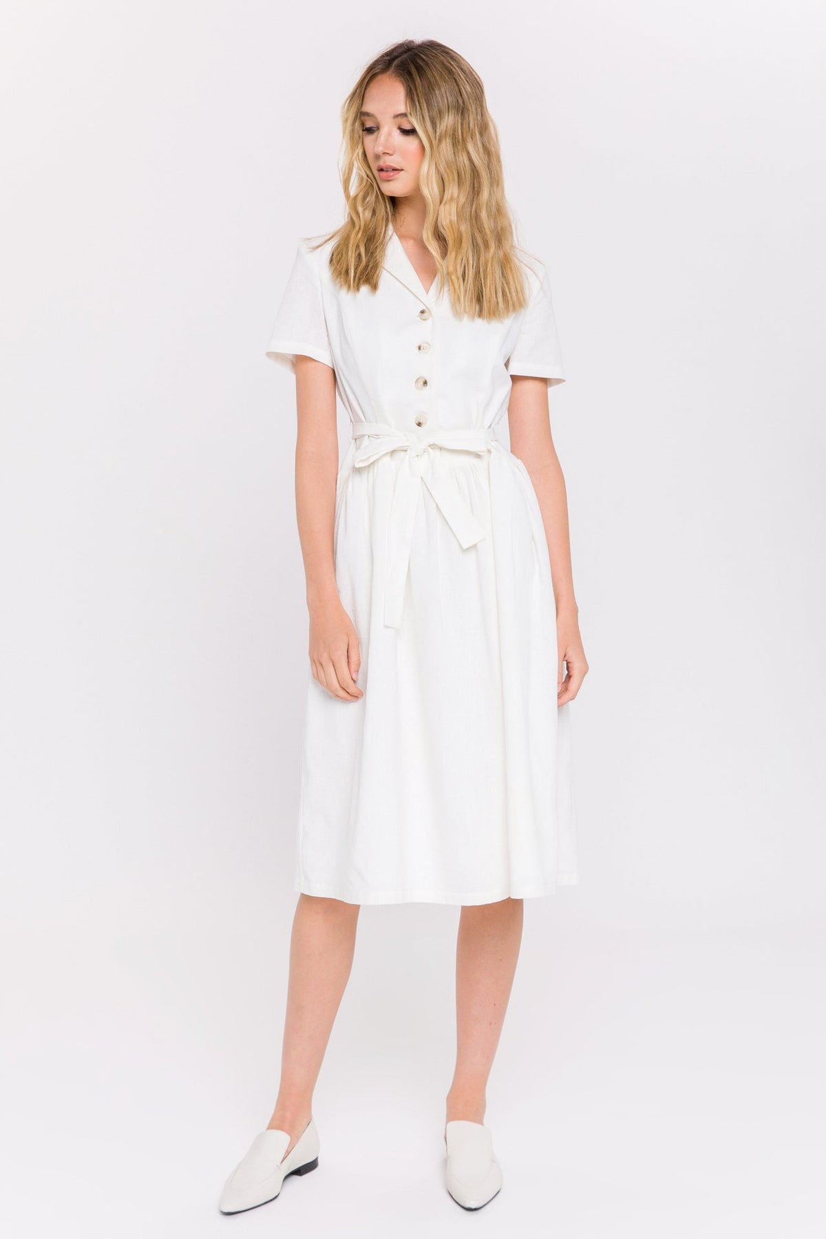 ENGLISH FACTORY - Button Down Day Dress - DRESSES available at Objectrare