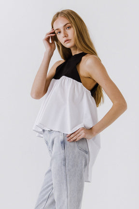ENGLISH FACTORY - Halter Neck Blouse - TOPS available at Objectrare