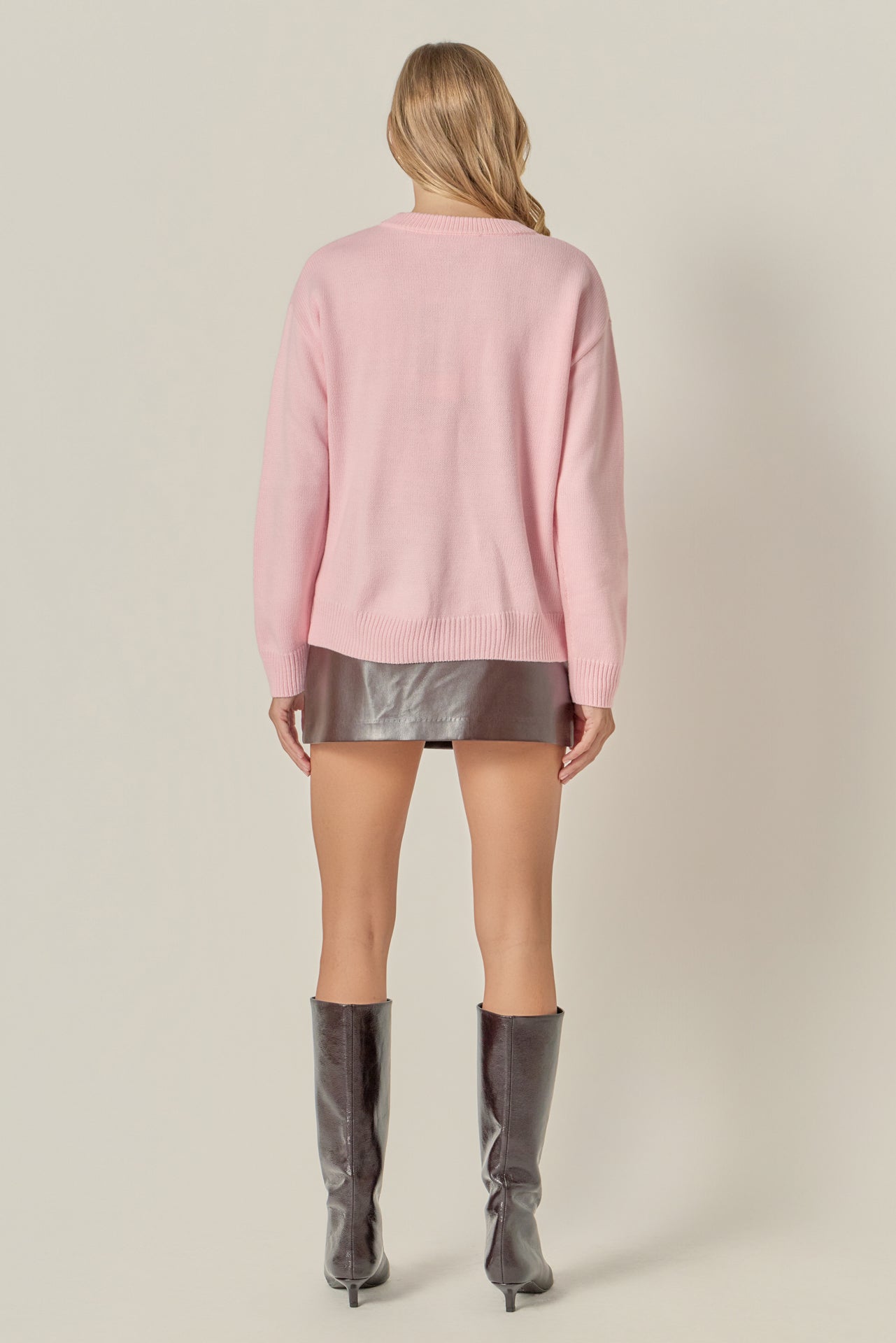 ENGLISH FACTORY - Days Of The Week Sweater - SWEATERS & KNITS available at Objectrare