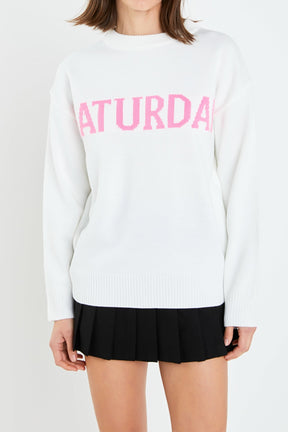 Days Of The Week Sweater