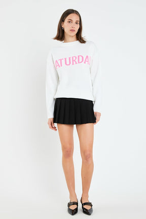 Days Of The Week Sweater