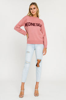Days Of The Week Sweater