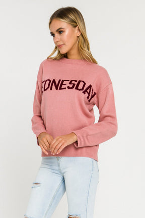 Days Of The Week Sweater