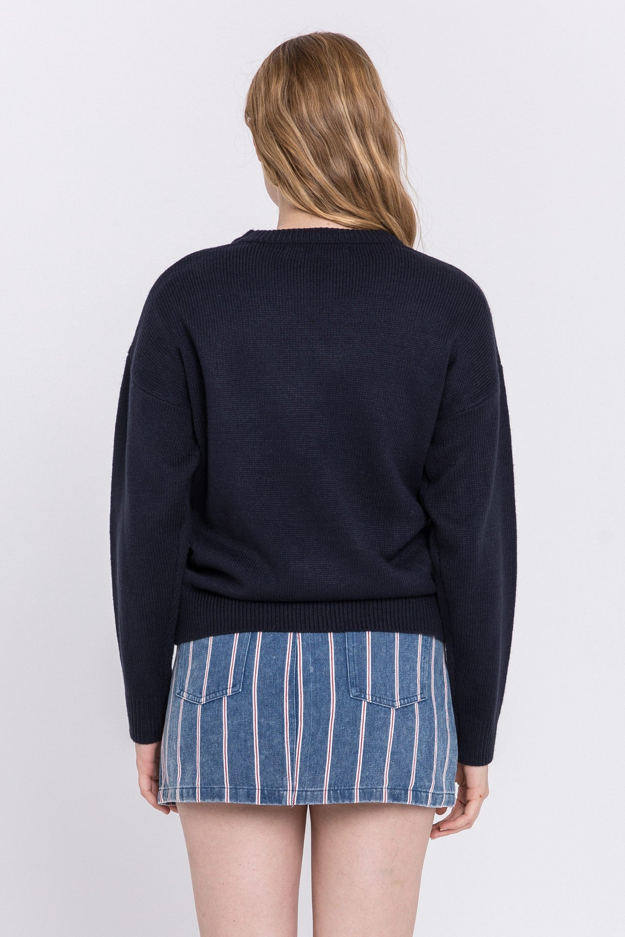 ENGLISH FACTORY - English Factory - Days Of The Week Sweater - SWEATERS & KNITS available at Objectrare