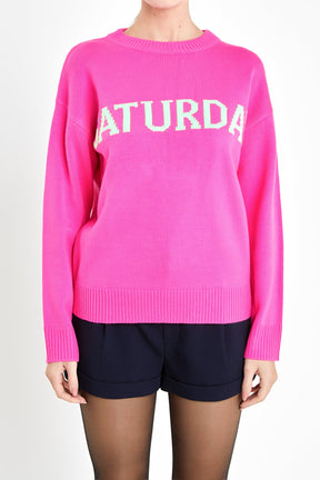 Days Of The Week Sweater
