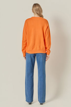 ENGLISH FACTORY - Days Of The Week Sweater - SWEATERS & KNITS available at Objectrare
