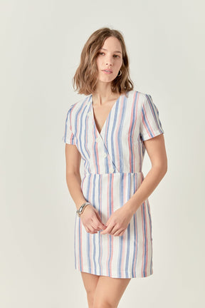 Linen Mini Dress
