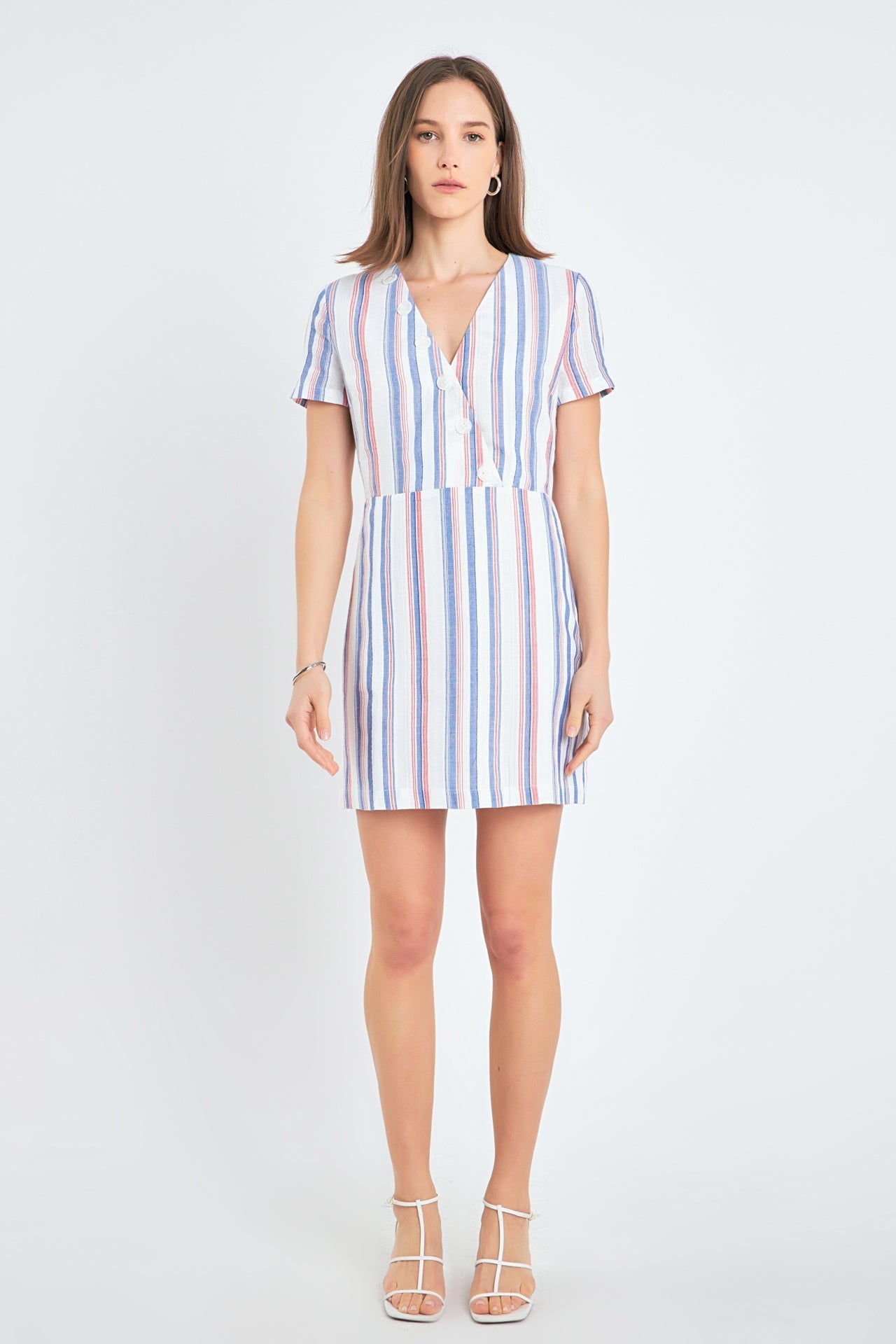 ENGLISH FACTORY - Linen Mini Dress - DRESSES available at Objectrare