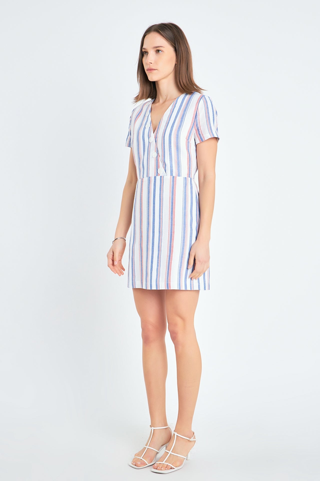 ENGLISH FACTORY - English Factory - Linen Mini Dress - DRESSES available at Objectrare