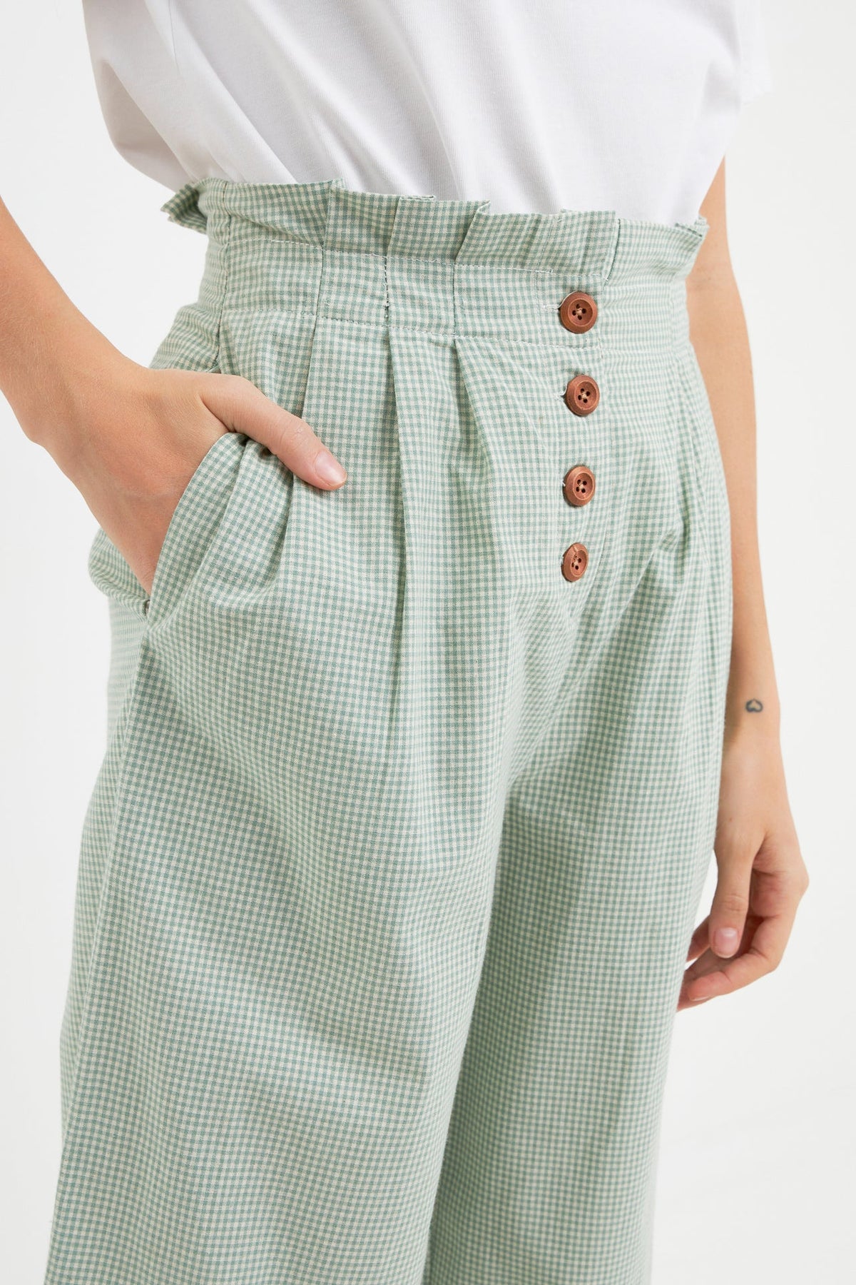 ENGLISH FACTORY - Pleated Easy Trousers - PANTS available at Objectrare