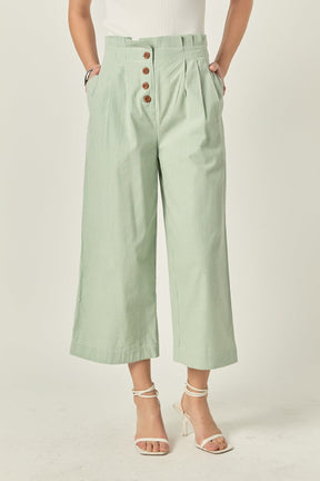 ENGLISH FACTORY - Pleated Easy Trousers - PANTS available at Objectrare