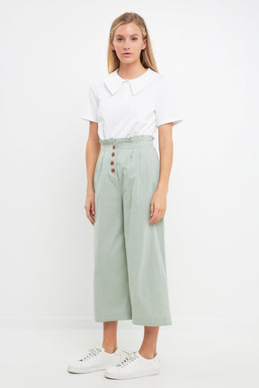 ENGLISH FACTORY - English Factory - Pleated Easy Trousers - PANTS available at Objectrare