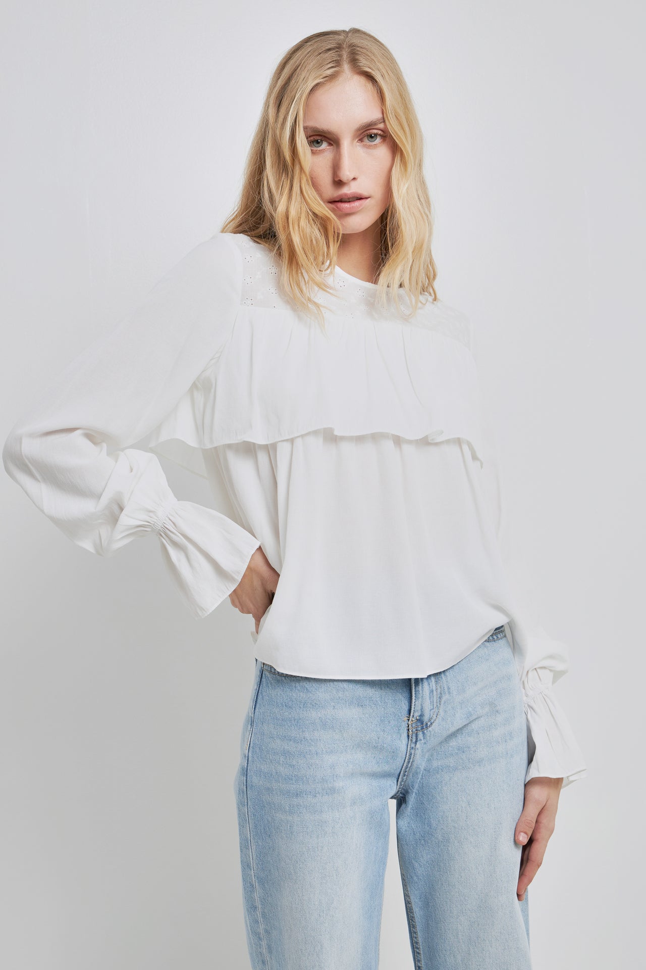 Ruffled Blouse