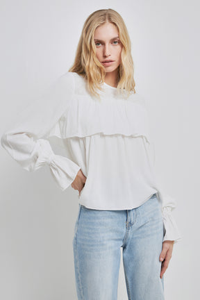 Ruffled Blouse