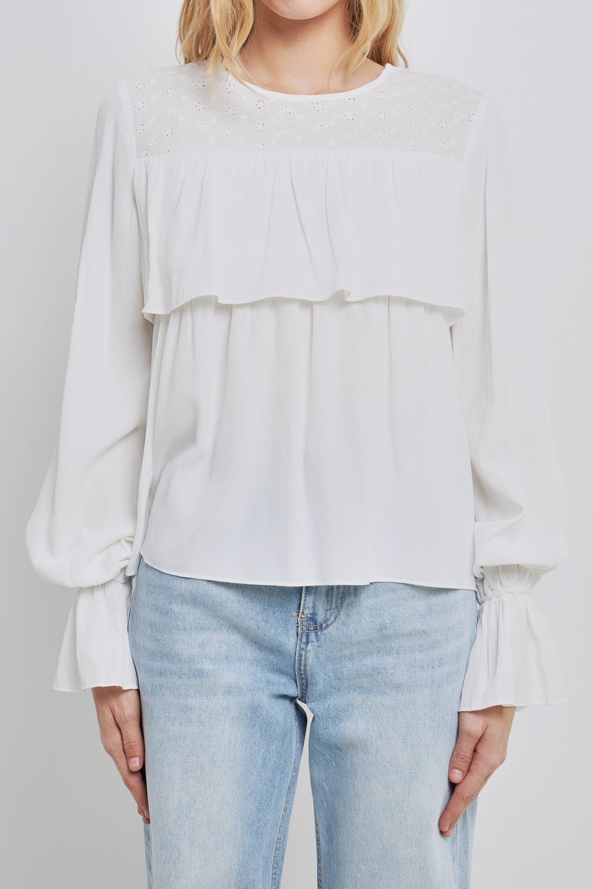 Ruffled Blouse