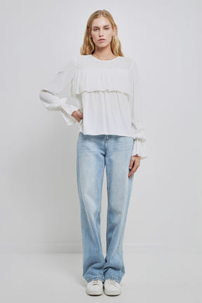 Ruffled Blouse