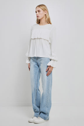 Ruffled Blouse