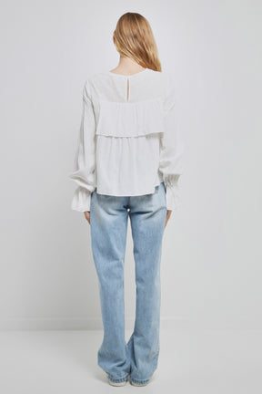 Ruffled Blouse